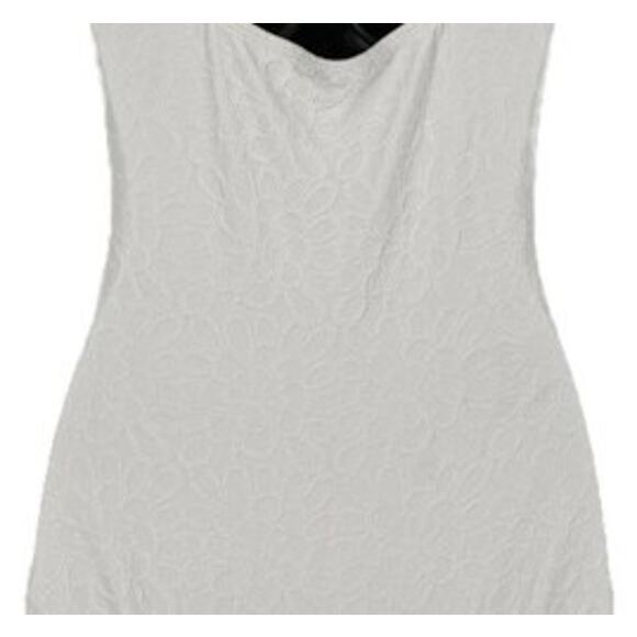 Swimsuit Beach Floral Embroidered One Piece in White on White Size Small - Picture 7 of 10